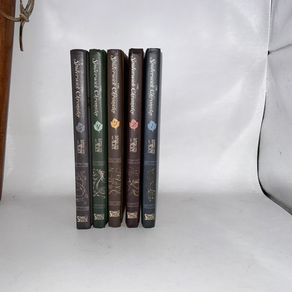 The Spiderwick Chronicles Books 1-5 Hardcover 7"x 5"